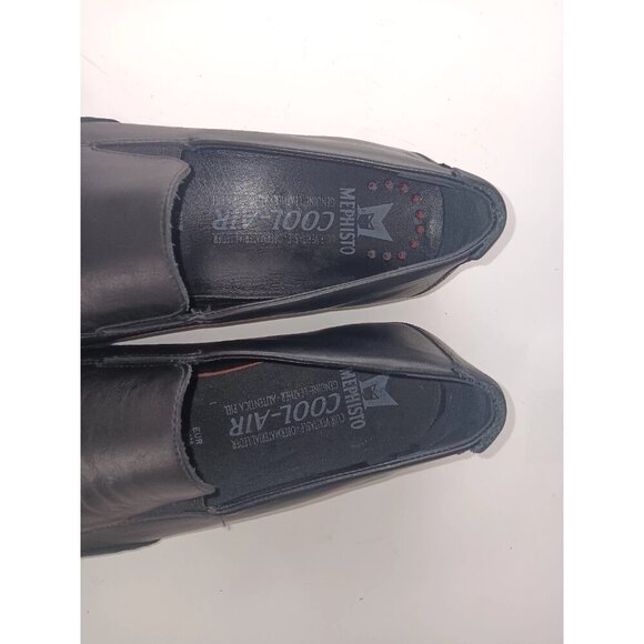 Mephisto Edlef Cool Air Leather Black Slip On Loafer Shoes Size US 11 - Picture 4 of 10